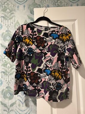 Marimekko x Uniqlo Floral Short-Sleeve Top - Limited edition